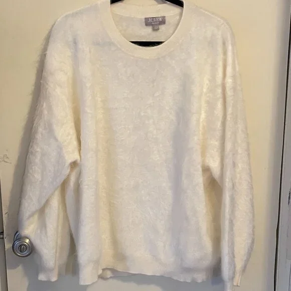 NWT J.Crew Brushed Cashmere Sweater - Picture 1 of 5